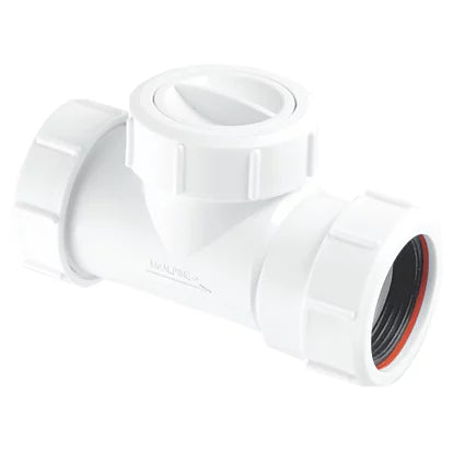 McAlpine S28M-NRV Non-Return Valve White 32mm